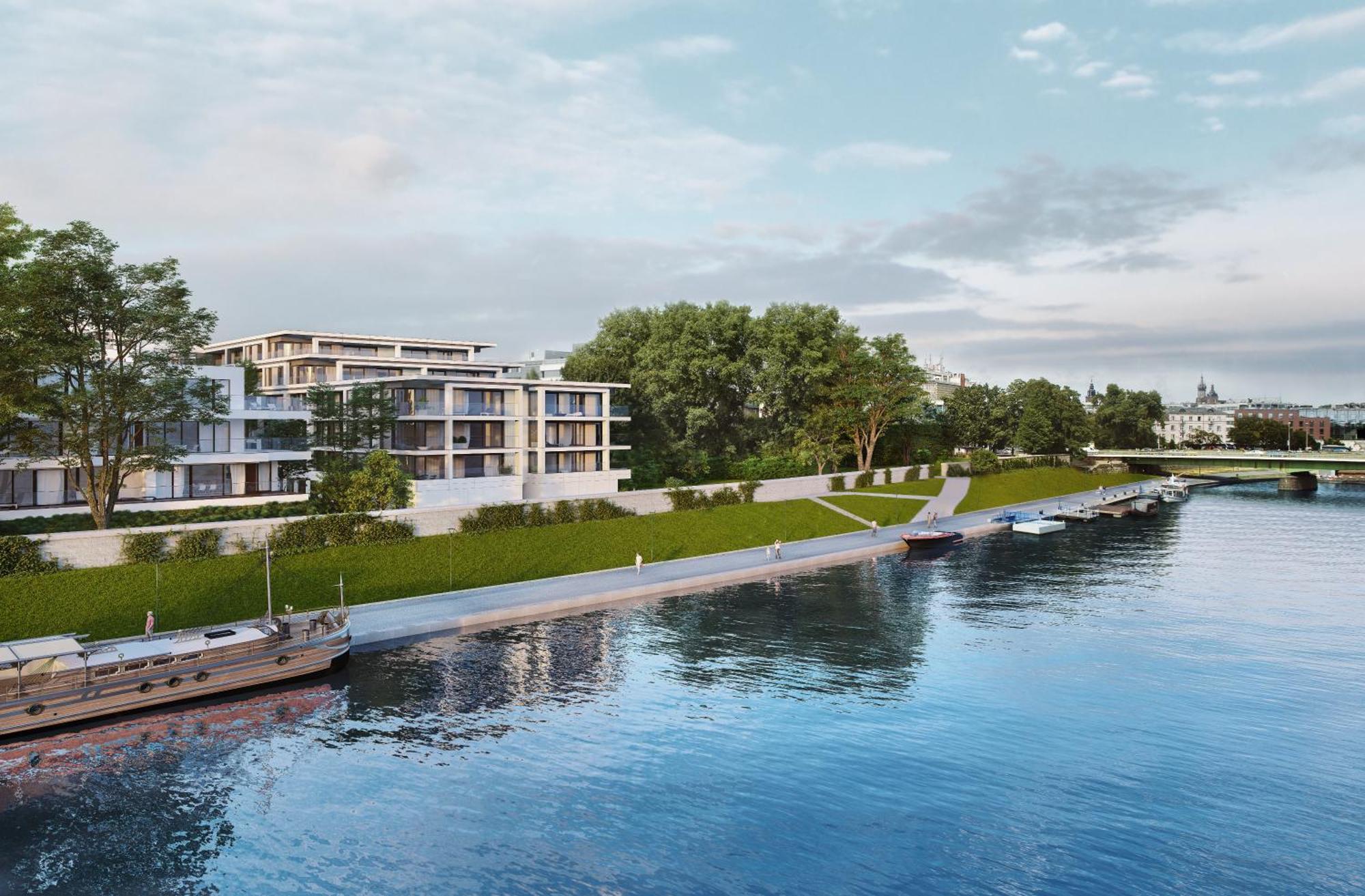 Wawel View Stylish Apartment - Kosciuszki 22 Krakow Ngoại thất bức ảnh