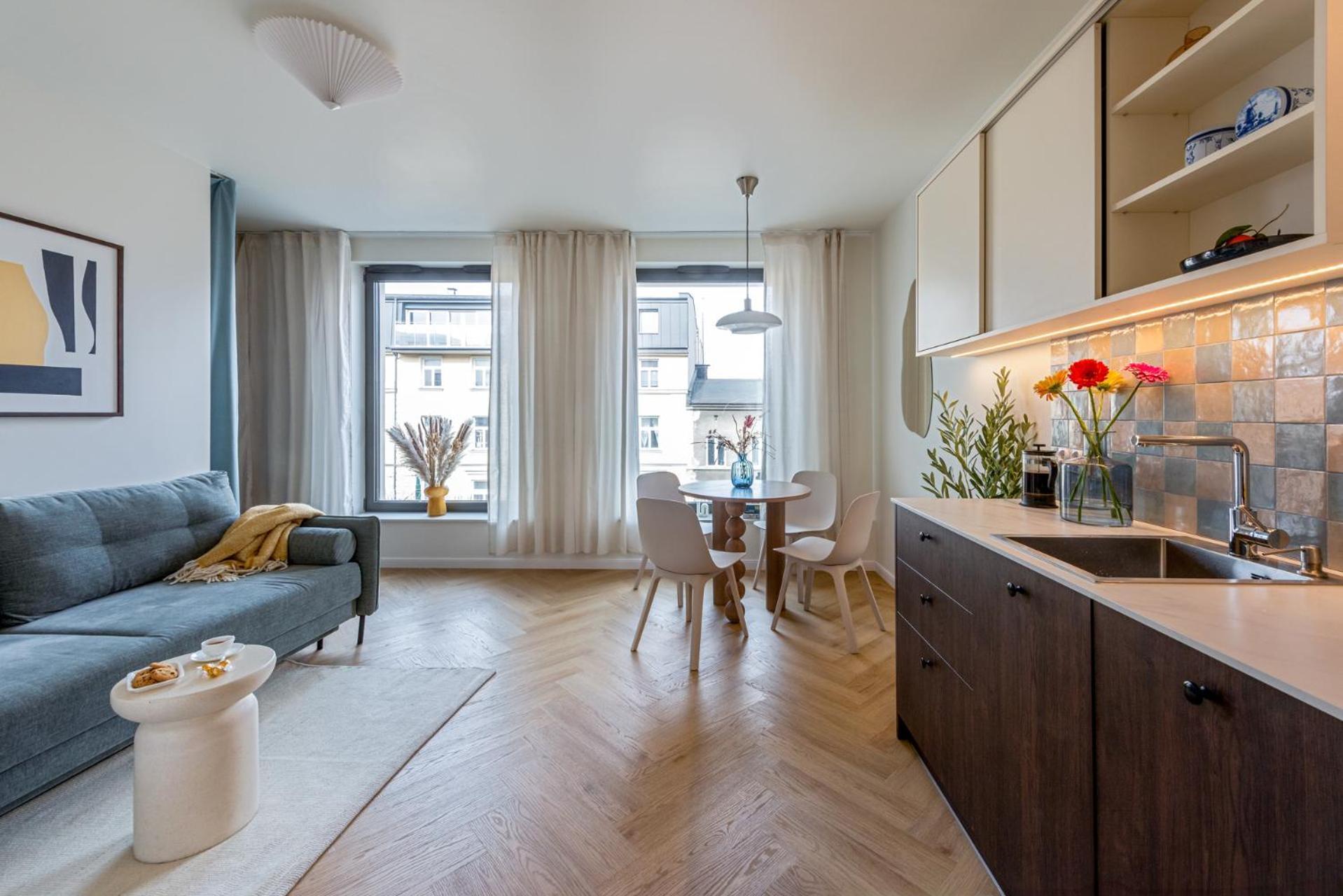 Wawel View Stylish Apartment - Kosciuszki 22 Krakow Ngoại thất bức ảnh